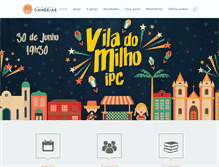 Tablet Screenshot of ipcandeias.com.br